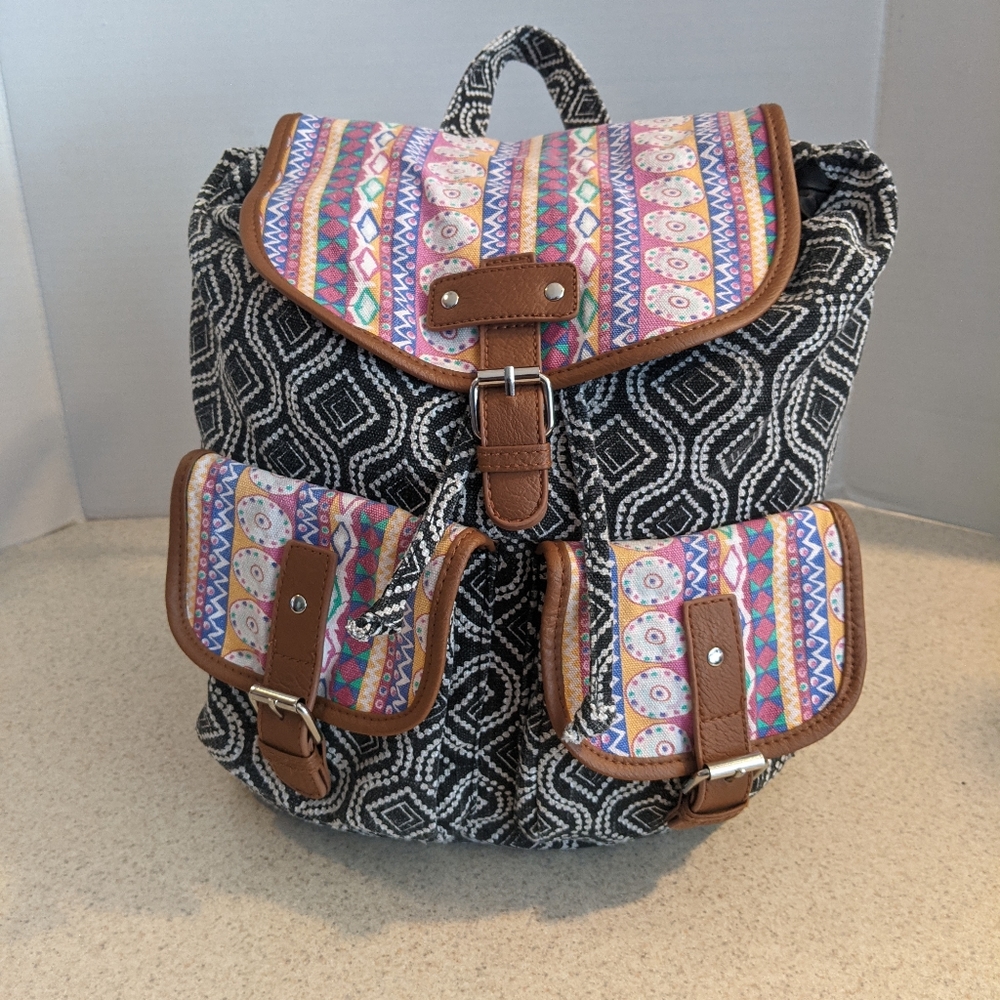 Candies Multi Outer and Inner-pocket Backpack